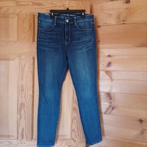 AEO Super Stretch High Rise Skinny